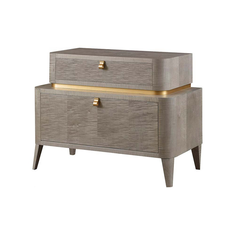 Veneer Bedside Table Uma