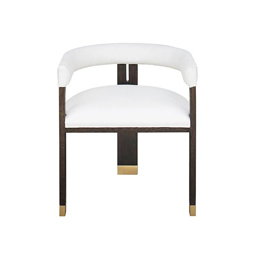 [upholstered-curve-dining-chair-joel] Silla de comedor curva tapizada Joel