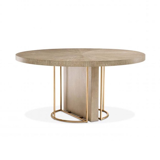 [dh-maria] Mesa de comedor de chapa de roble María