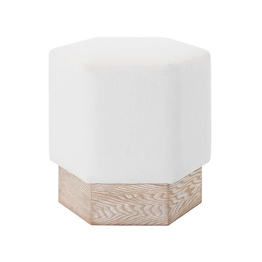 [linen-upholstered-stool-avery] Taburete tapizado de lino Avery