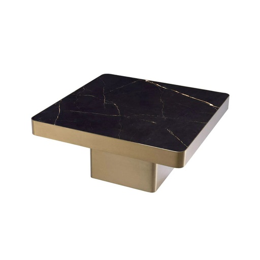 [marble-top-coffee-table-london] Mesa de centro con tablero de mármol London